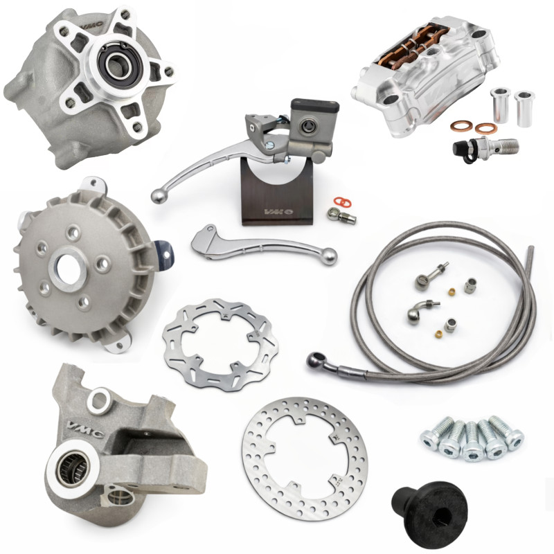 VMC Disc Brake Kit for Vespa PX and PK - Fixed Disc  VMC RACING - 1