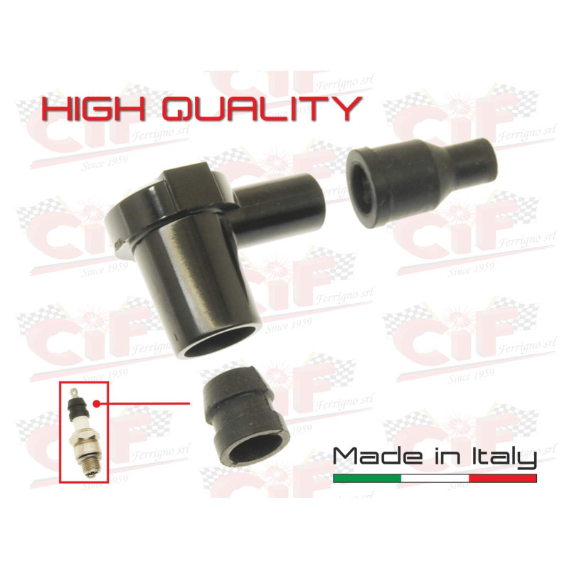 KIT ATTACCO CANDELA - MODELLO ORIG. - COMPLETO CON GOMMINI ISOLANTI - CIAO-BRAVO-SI' CIF : 9123-KT  CIF - 1