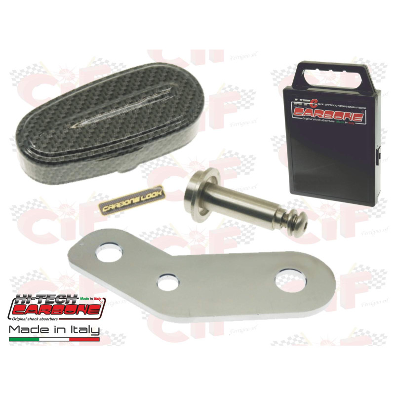 KIT "CARBONE" ANTI AFFONDAMENTO X AMMORTIZ.ANTERIORE VESPA 50 - 125 PRIMAVERA - ET3 - PK 50  - PK 50 XL CIF : 6430-KTA  CIF - 1