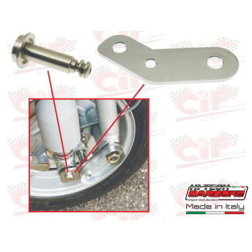 KIT "CARBONE" ANTI AFFONDAMENTO X AMMORTIZ.ANTERIORE VESPA 50 - 125 PRIMAVERA - ET3 - PK 50  - PK 50 XL CIF : 6430-KTA  CIF - 2