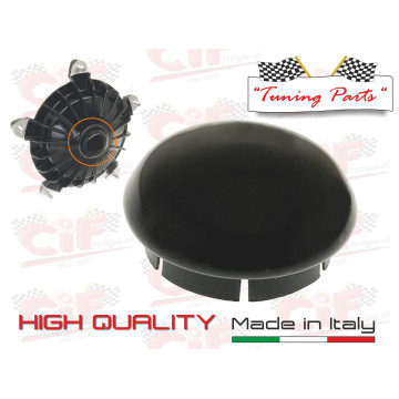 TAPPO BLACK/NERO SEMILUCIDO (TIPO GRANDE) PER TAMBURO ANTERIORE/POSTERIORE CIF : 5170-BLK  CIF - 1