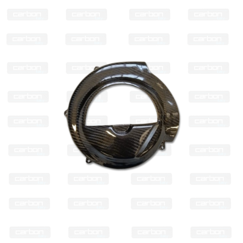 Carbon Fiber Fan Cover for Vespa Large Frame 125/150  VMC RACING - 3