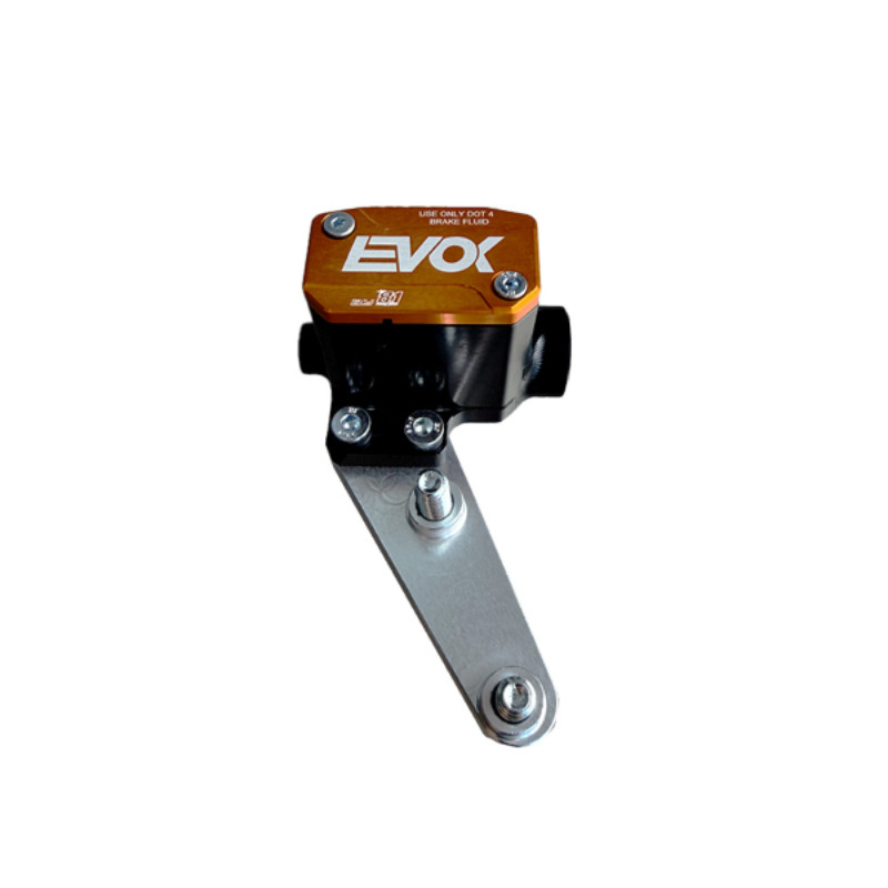 EVOK IRON BRAKE P11 HYDRAULIC BRAKE PUMP FOR VESPA PK - BLACK AND ORANGE RMS : 226000012  EVOK - 3