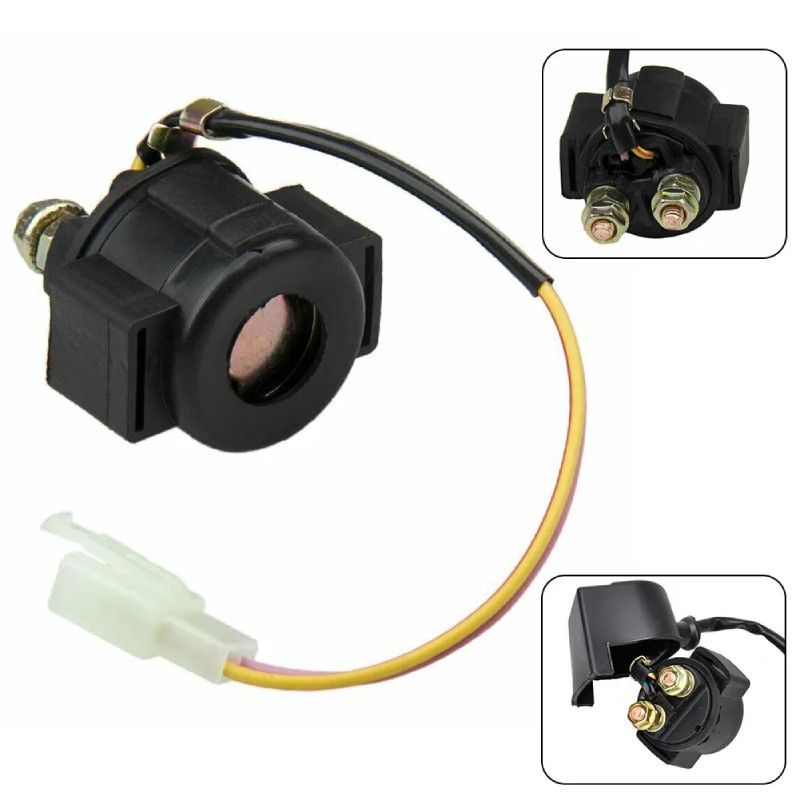 Relè di Avviamento Solenoide 12V per Motore 50 / 70 / 90 / 110 / 125 cc Pitbike  AVO - 8