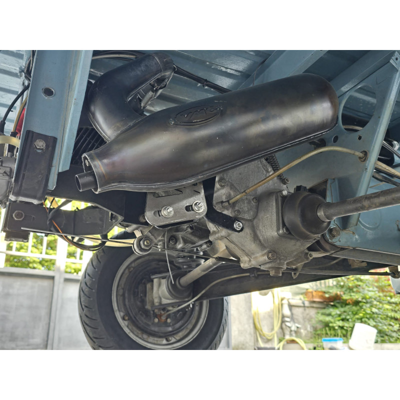 Marmitta VMC SILURO SPORT per APE 50  VMC RACING - 4