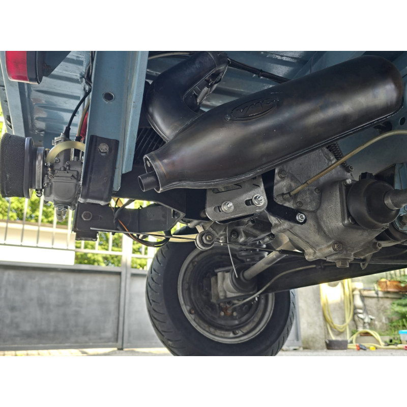 Marmitta VMC SILURO SPORT per APE 50  VMC RACING - 6