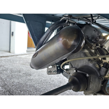 Marmitta VMC SILURO SPORT per APE 50  VMC RACING - 7
