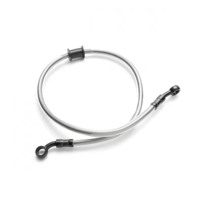 Braided Brake Hose for PitBike Minigp - 90° Banjo and 90°  AVO - 1