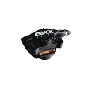 EVOK IRON BRAKE P34 FRONT BRAKE CALIPER FOR VESPA PX TYPE BRACKET - BLACK RMS : 226110001  EVOK - 2