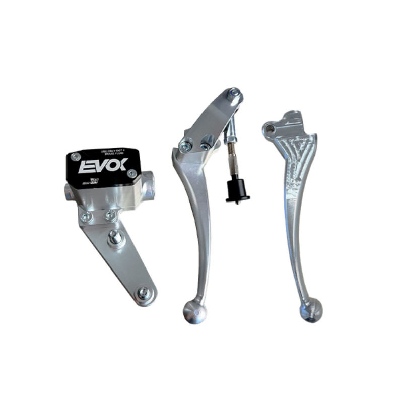 POMPA FRENO IDRAULICA EVOK IRON BRAKE P11 PER VESPA PK - ALLUMINIO RMS : 226000011  EVOK - 1