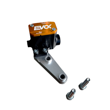 EVOK IRON BRAKE P11 HYDRAULIC BRAKE PUMP FOR VESPA PX - BLACK AND ORANGE RMS : 226000009  EVOK - 3