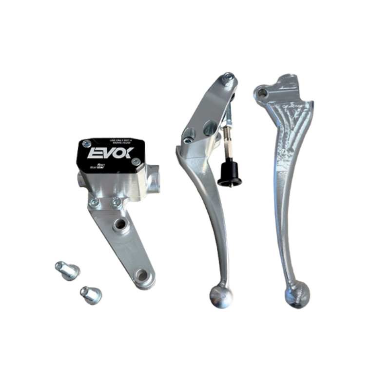 POMPA FRENO IDRAULICA EVOK IRON BRAKE P11 PER VESPA PX - ALLUMINIO RMS : 226000008  EVOK - 1