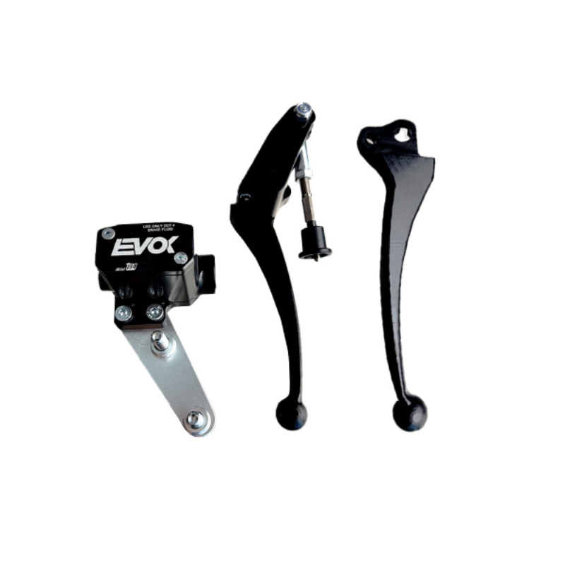 EVOK IRON BRAKE P11 HYDRAULIC BRAKE PUMP FOR VESPA PX - BLACK RMS: 226000007  EVOK - 2