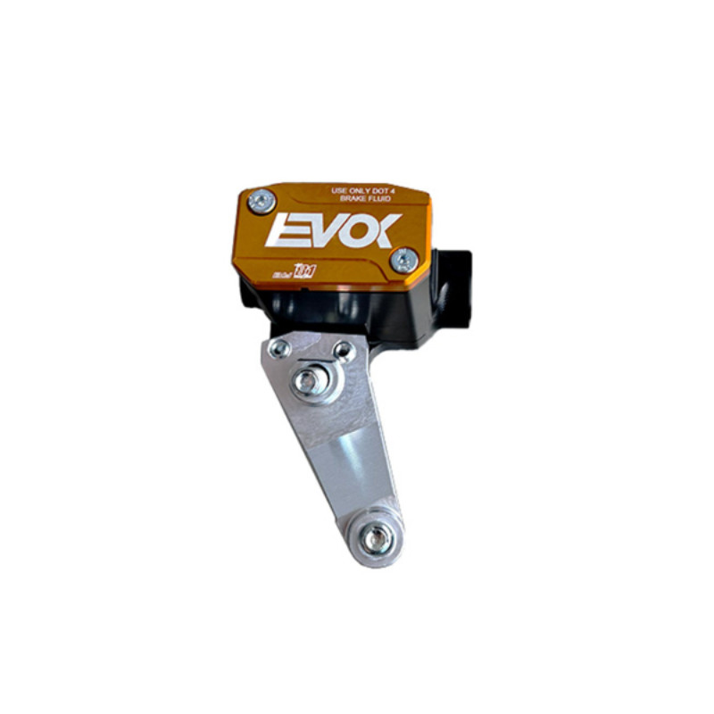 POMPA FRENO IDRAULICA EVOK IRON BRAKE P11 PER VESPA ET3 - NERO E ARANCIONE RMS : 226000006  EVOK - 3