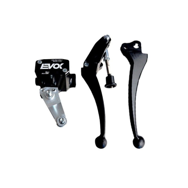 EVOK IRON BRAKE P11 HYDRAULIC BRAKE PUMP FOR VESPA ET3 - BLACK RMS : 226000004  EVOK - 1