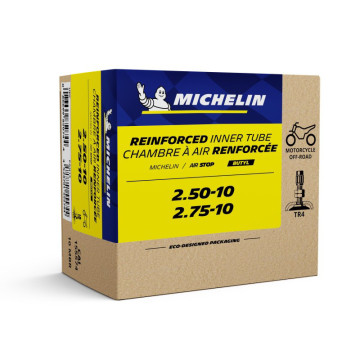 Camera d'Aria Michelin 10 Mbr 2.50 / 2.75- 10 con Valvola Dritta Cross  MICHELIN - 1
