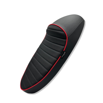Sella MONOPOSTO ItalKast 2.0 per per Vespa 50, Special, Et3 - RED LINE  ITALKAST - 1