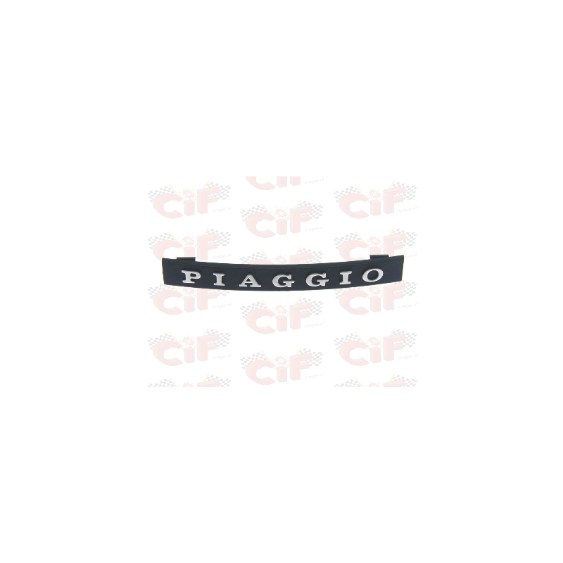 TARGHETTA IN PLASTICA AD INCASTRO PER VESPA CIF : 5784  CIF - 1