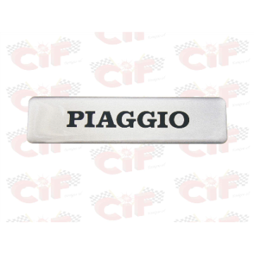 TARGHETTA "PIAGGIO" RESINATA ADESIVA per frontale VESPA CIF : 5780-R  CIF - 1