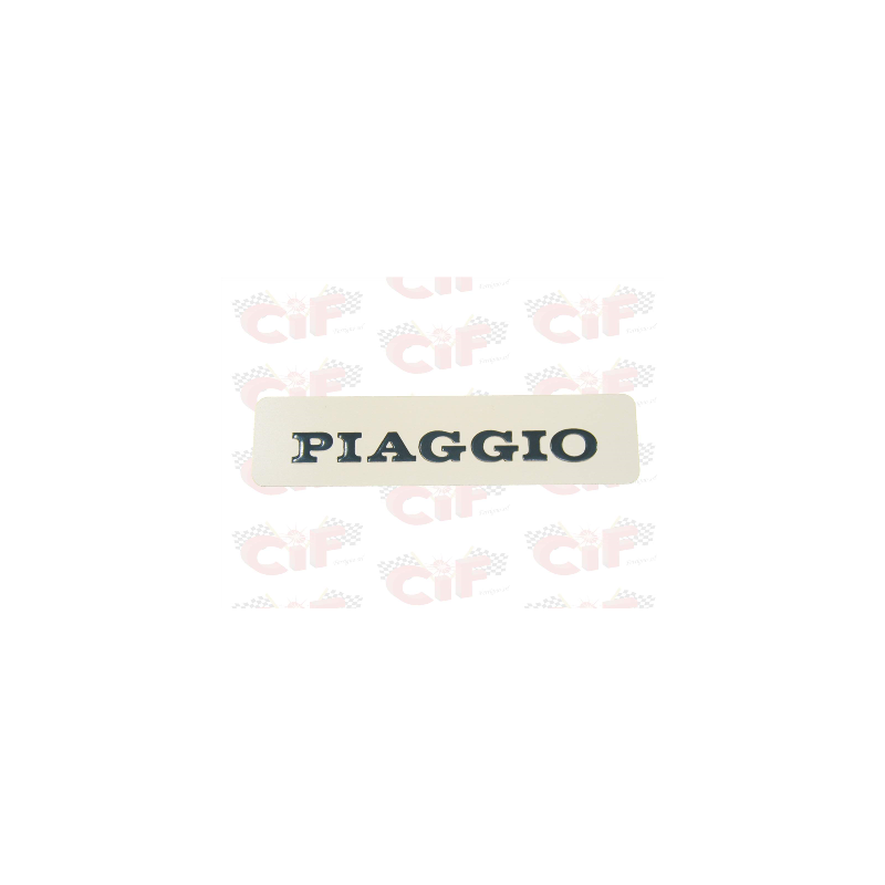 TARGHETTA "PIAGGIO" ADESIVA CIF : 5780  CIF - 1