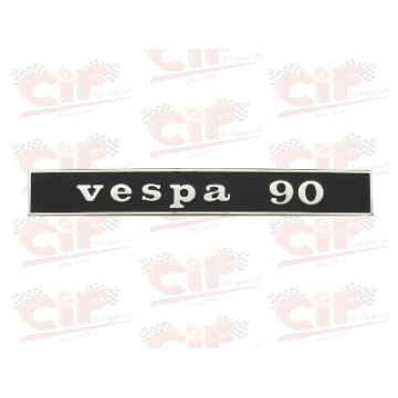 TARGHETTA "VESPA 90" - POSTERIORE - VESPA CIF : 5759  CIF - 1