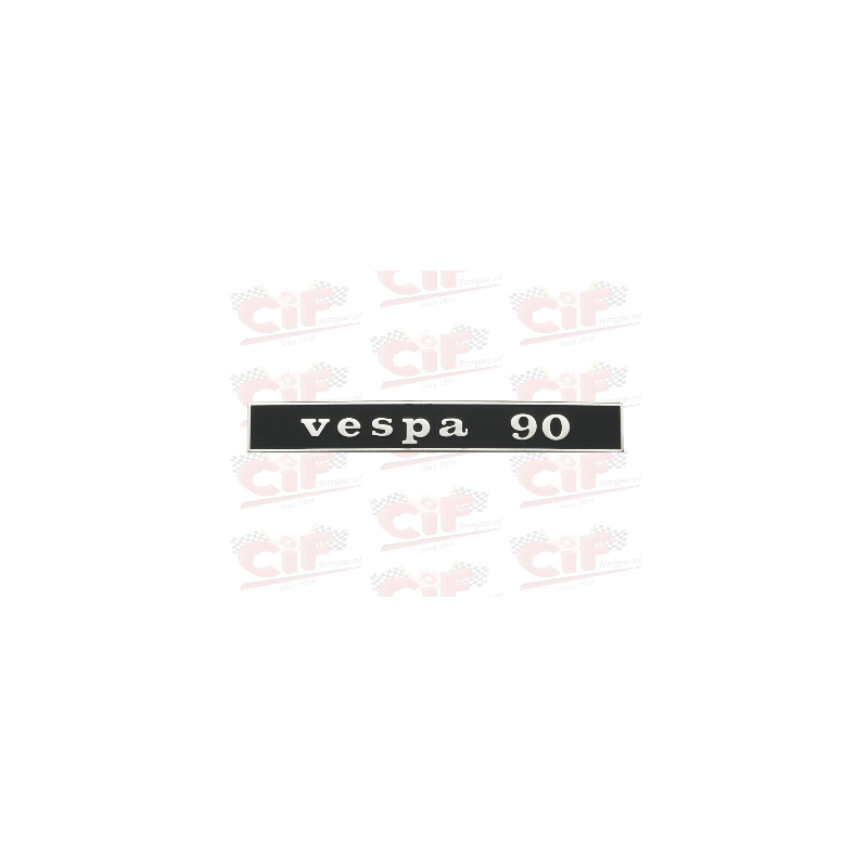 TARGHETTA "VESPA 90" - POSTERIORE - VESPA CIF : 5759  CIF - 1