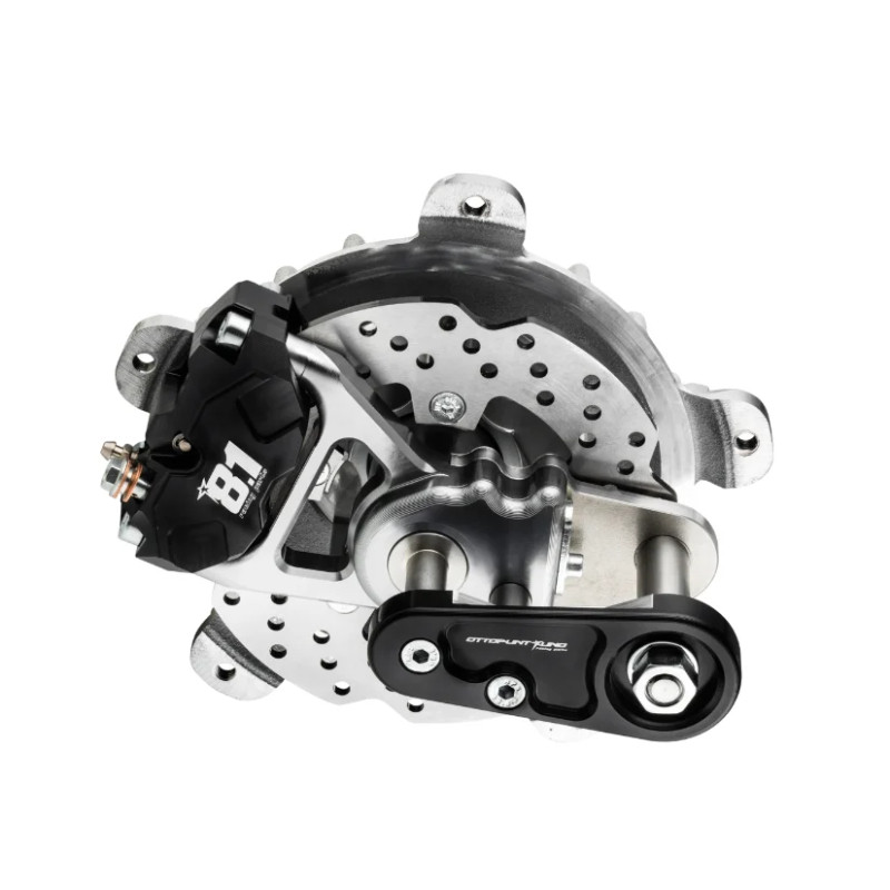 Kit freno a disco con conta km per forcelle Vespa small frame e cerchi originali Vespa – Pinza New Era BRK234  ottopuntouno 8.1 