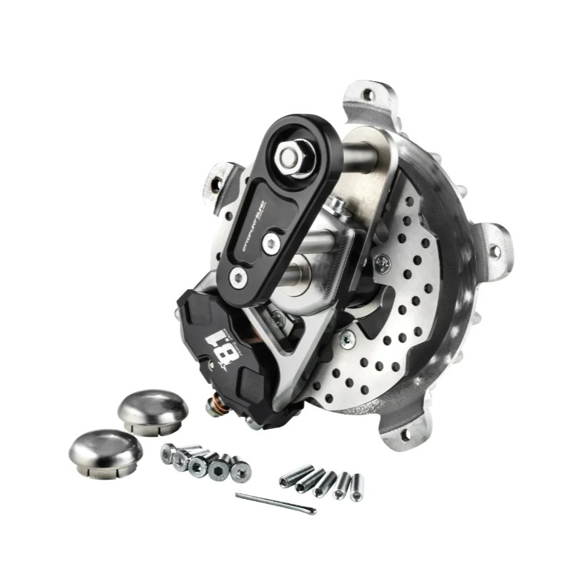 Kit freno a disco con conta km per forcelle Vespa small frame e cerchi originali Vespa – Pinza New Era BRK234  ottopuntouno 8.1 